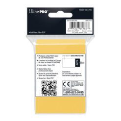 ULTRA PRO PRO-Matte - Deck Protector Sleeves Yellow 50ct - Image 3