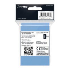 Alternative view of ULTRA PRO PRO-Matte - Deck Protector Sleeves Light Blue 50ct