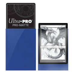 Alternative view of ULTRA PRO - Non-Glare - Pro Matte Standard Deck Protector - Blue 100 ct
