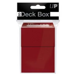 Alternative view of ULTRA PRO Deck Box - Solid Red