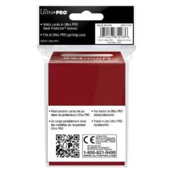 ULTRA PRO Deck Box - Solid Red - Image 3