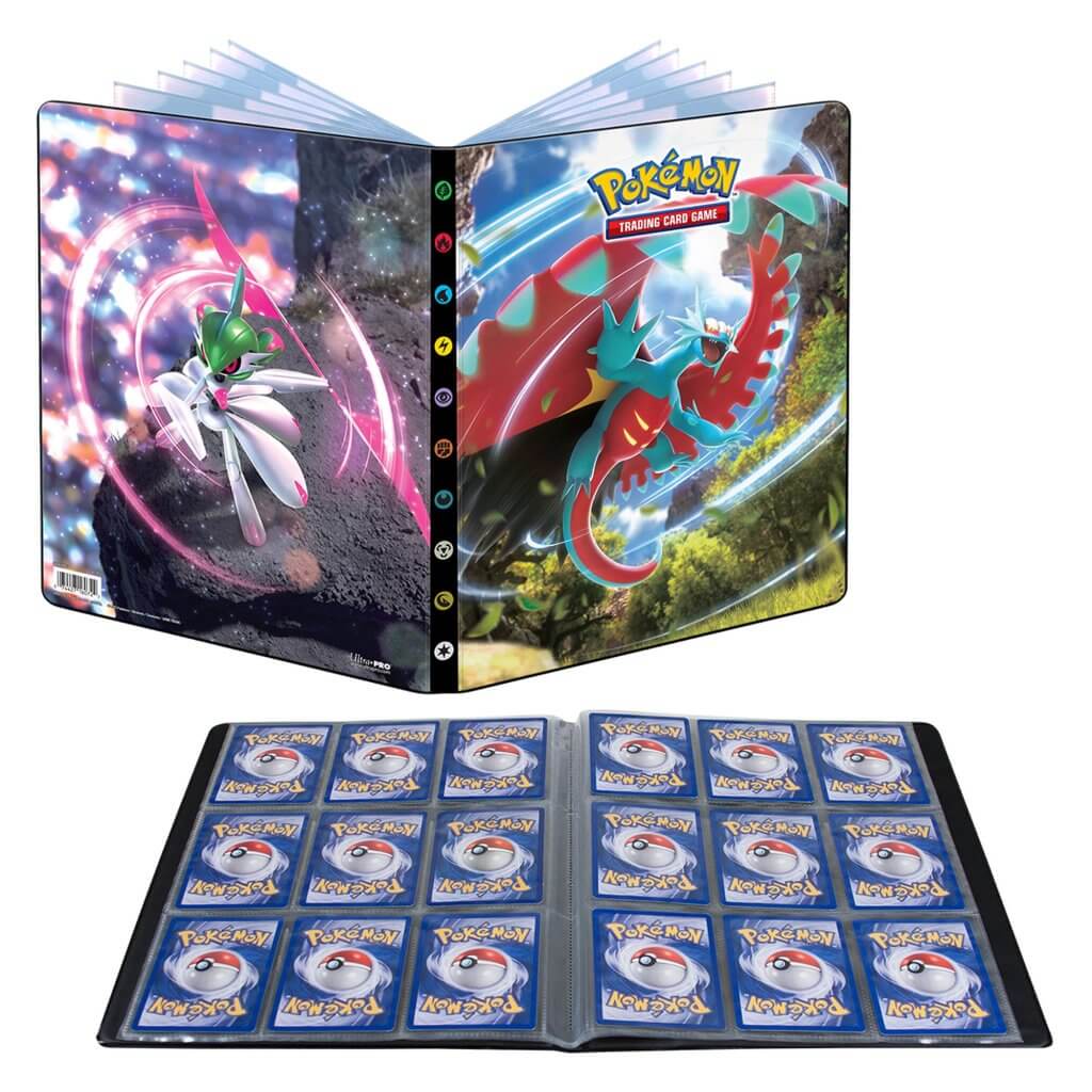 POKÉMON TCG Portfolio 9PKT Scarlet & Violet 4 -Paradox Rift - Image 2