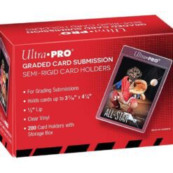 ULTRA PRO CARD SLEEVE - Semi Rigid 1/2" Lip Tall Sleeves
