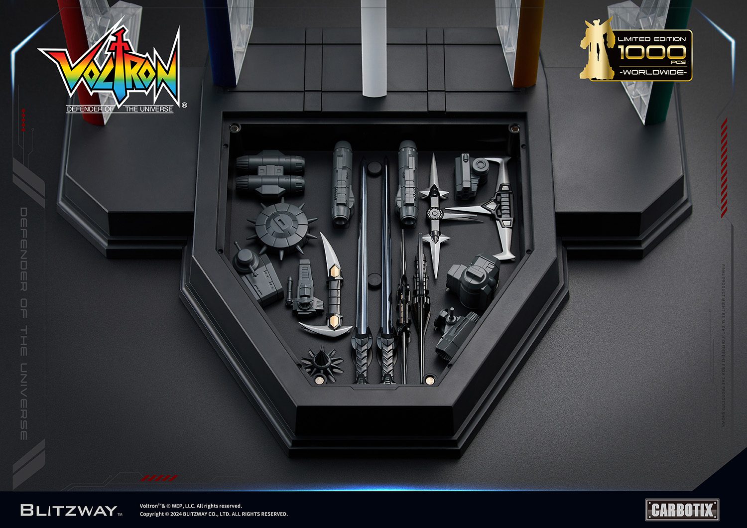 VOLTRON - Blitzway Black/Dark Voltron BASE - Image 2
