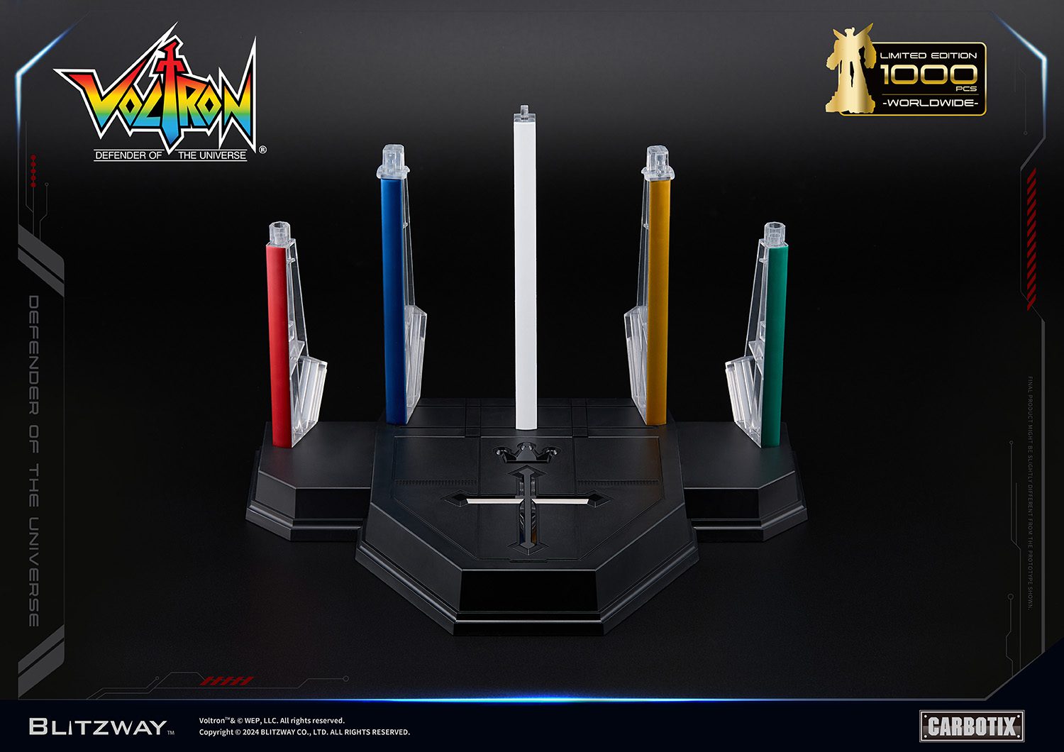 VOLTRON - Blitzway Black/Dark Voltron BASE - Image 3