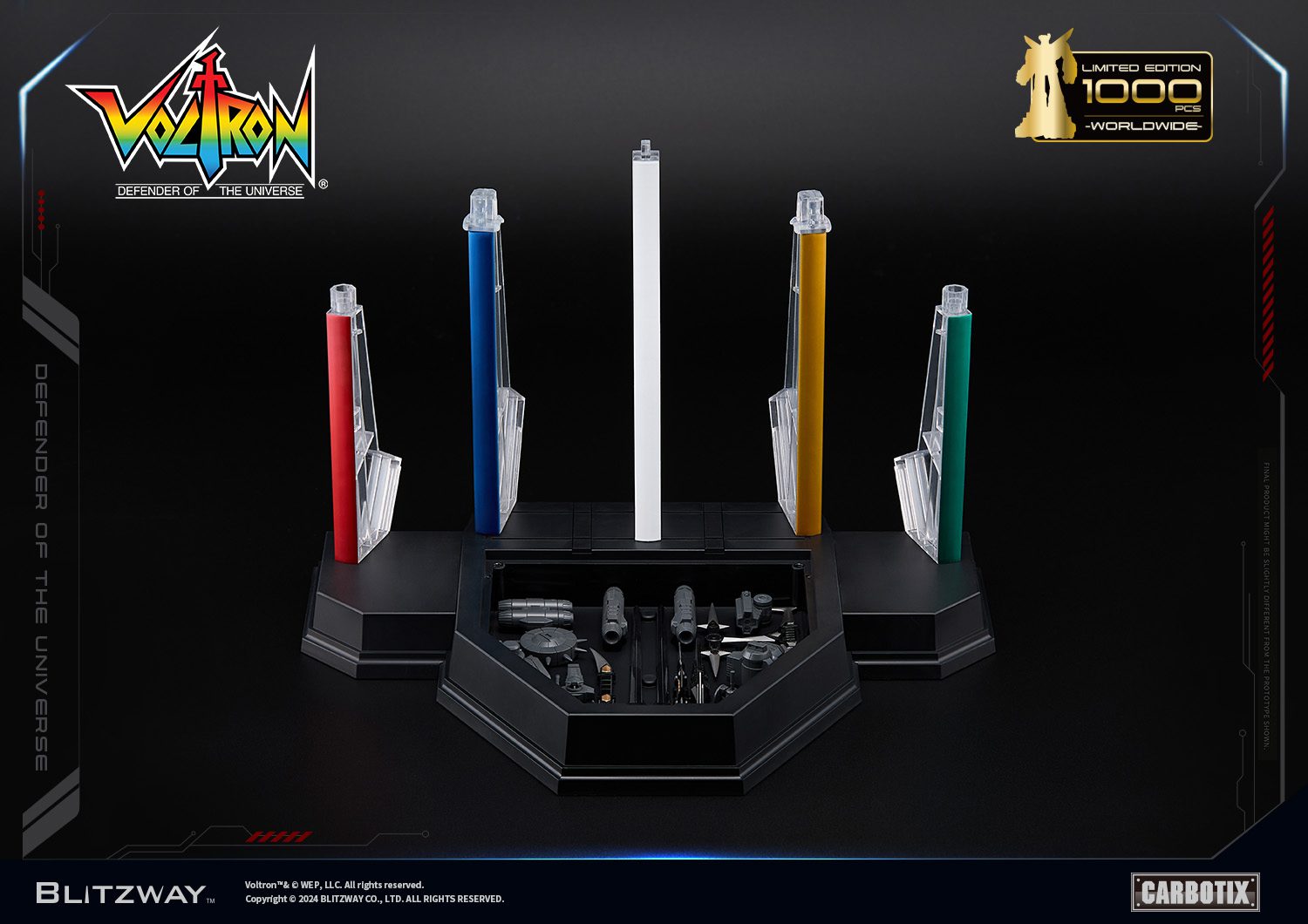 VOLTRON - Blitzway Black/Dark Voltron BASE - Image 4