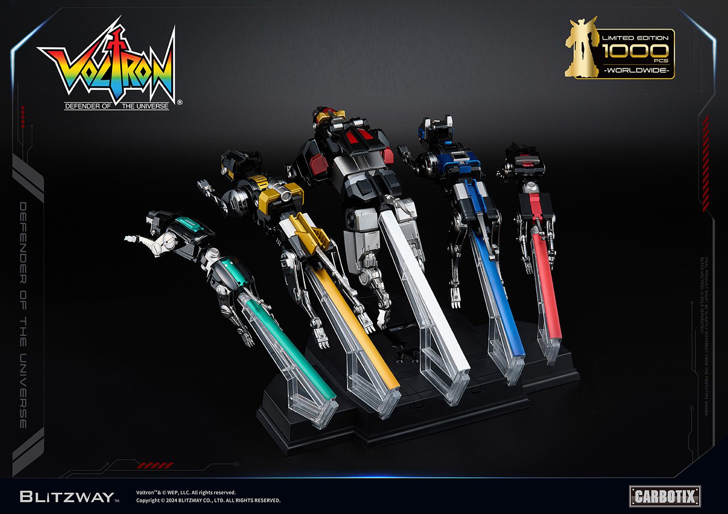VOLTRON - Blitzway Black/Dark Voltron BASE - Image 7