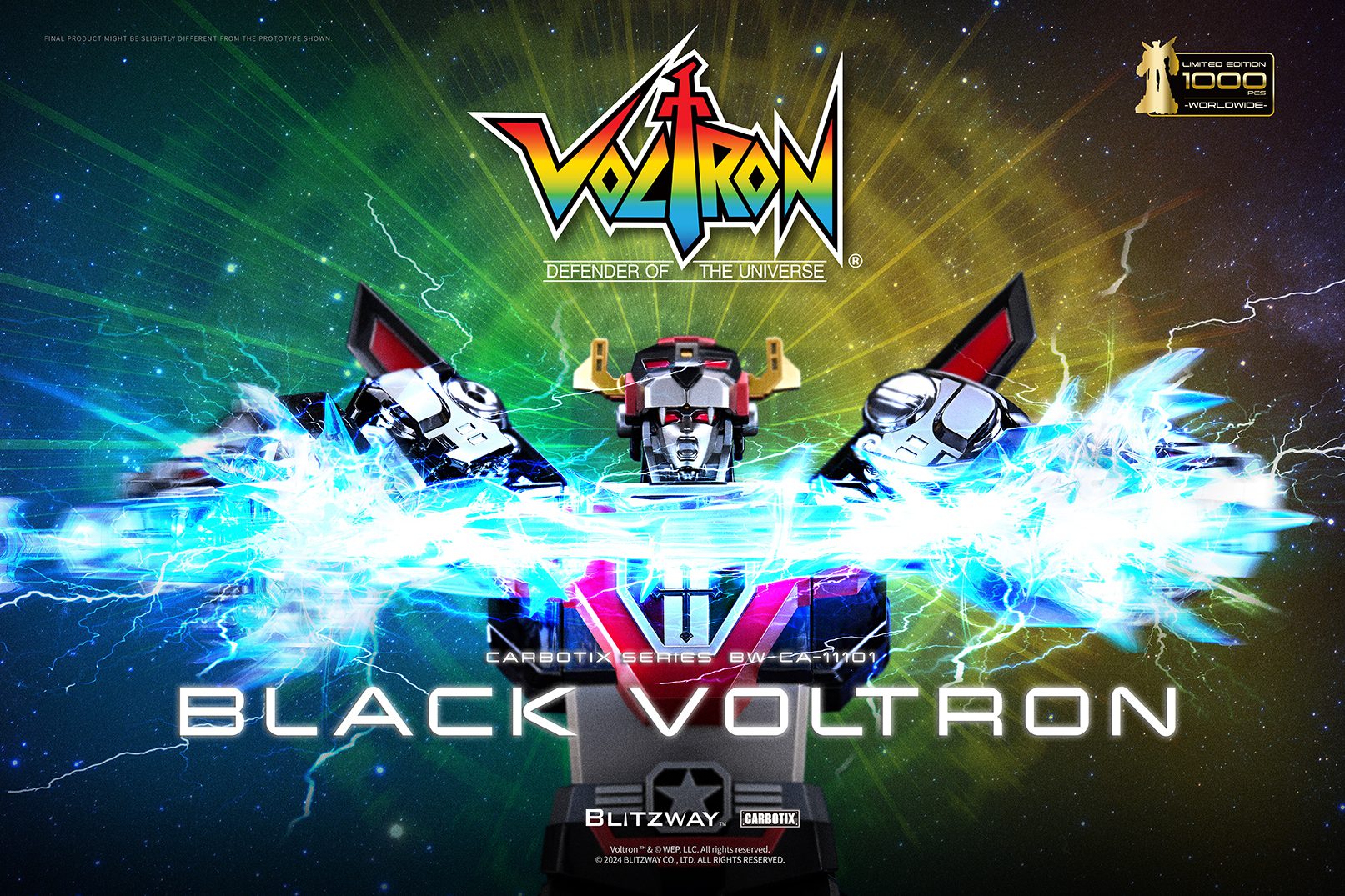 VOLTRON - Blitzway Black/Dark Voltron - Image 2