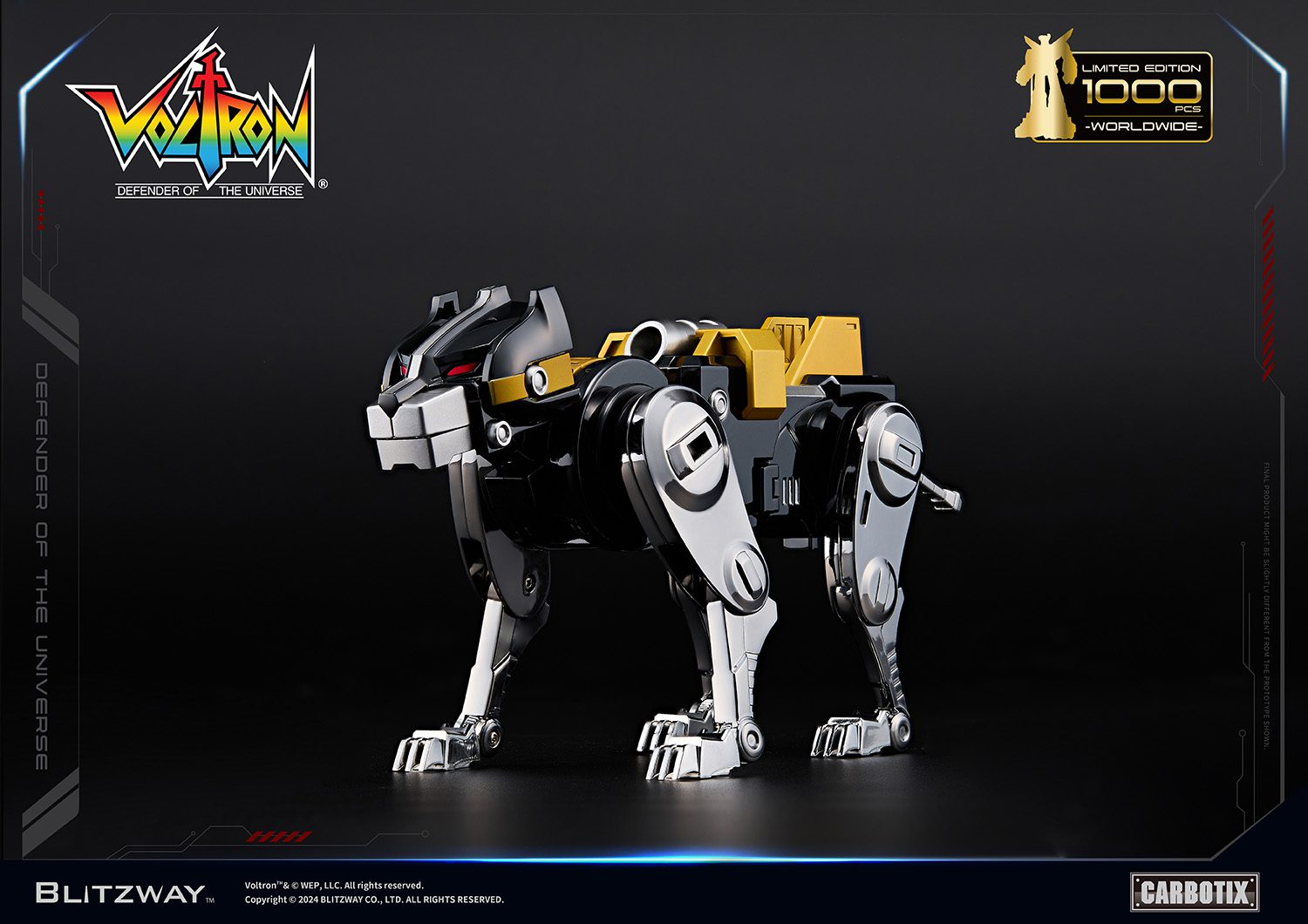 VOLTRON - Blitzway Black/Dark Voltron - Image 12