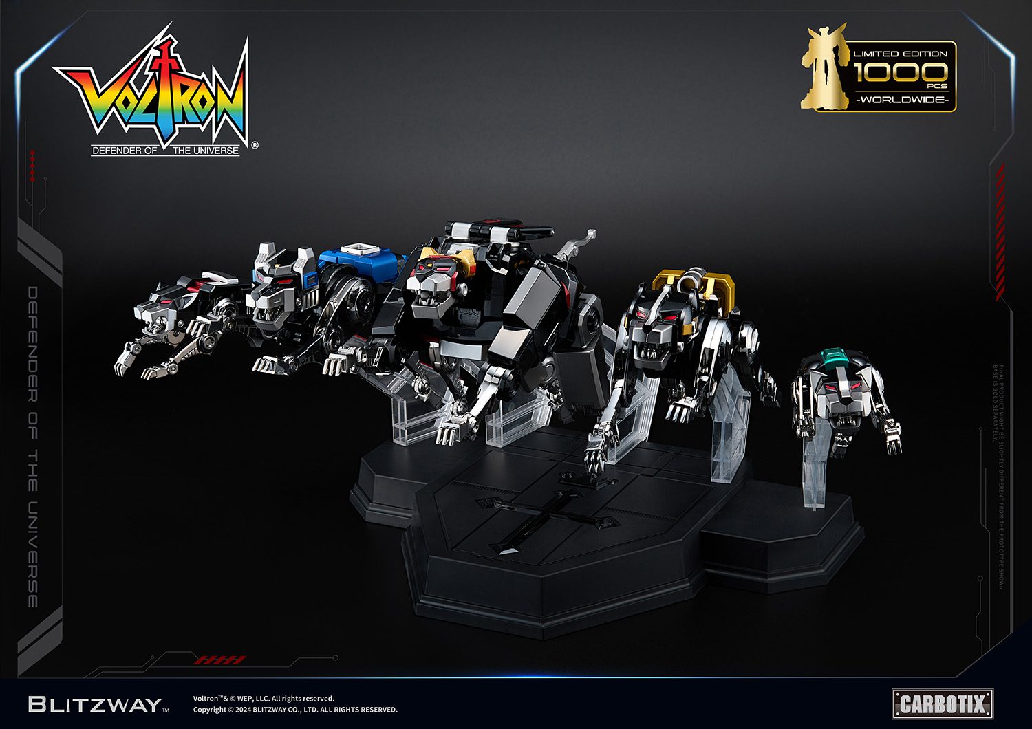 VOLTRON - Blitzway Black/Dark Voltron - Image 15