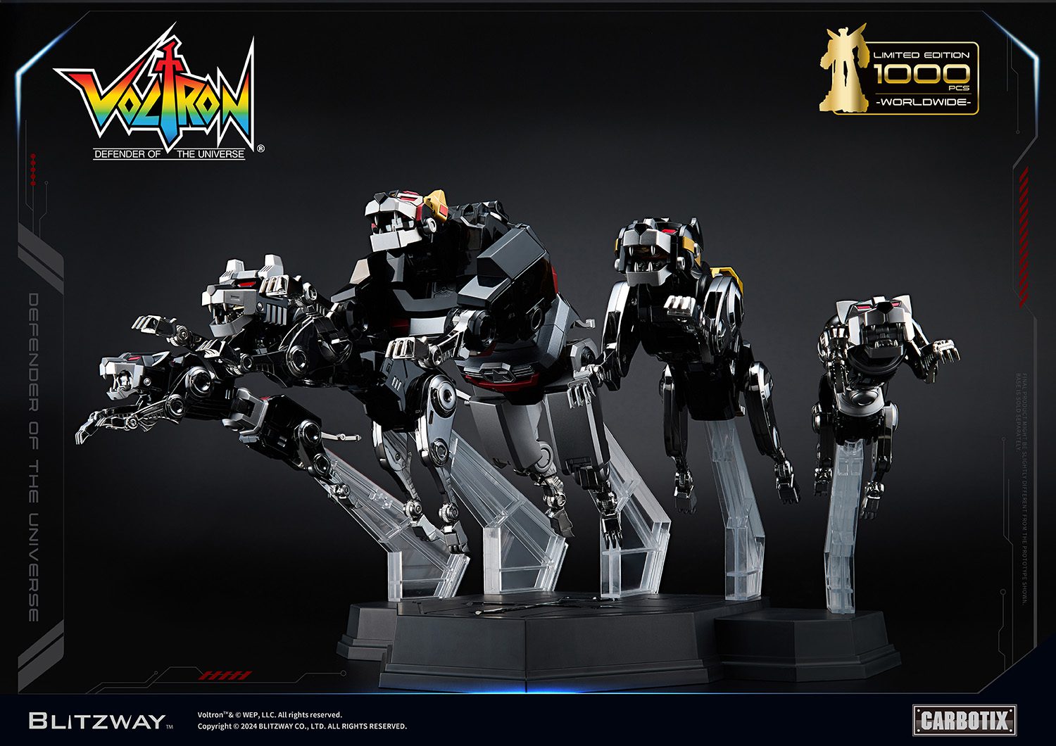 VOLTRON - Blitzway Black/Dark Voltron - Image 16