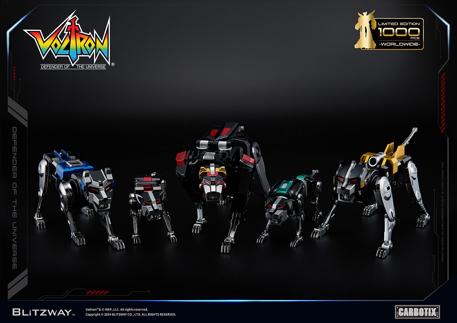 VOLTRON - Blitzway Black/Dark Voltron - Image 19