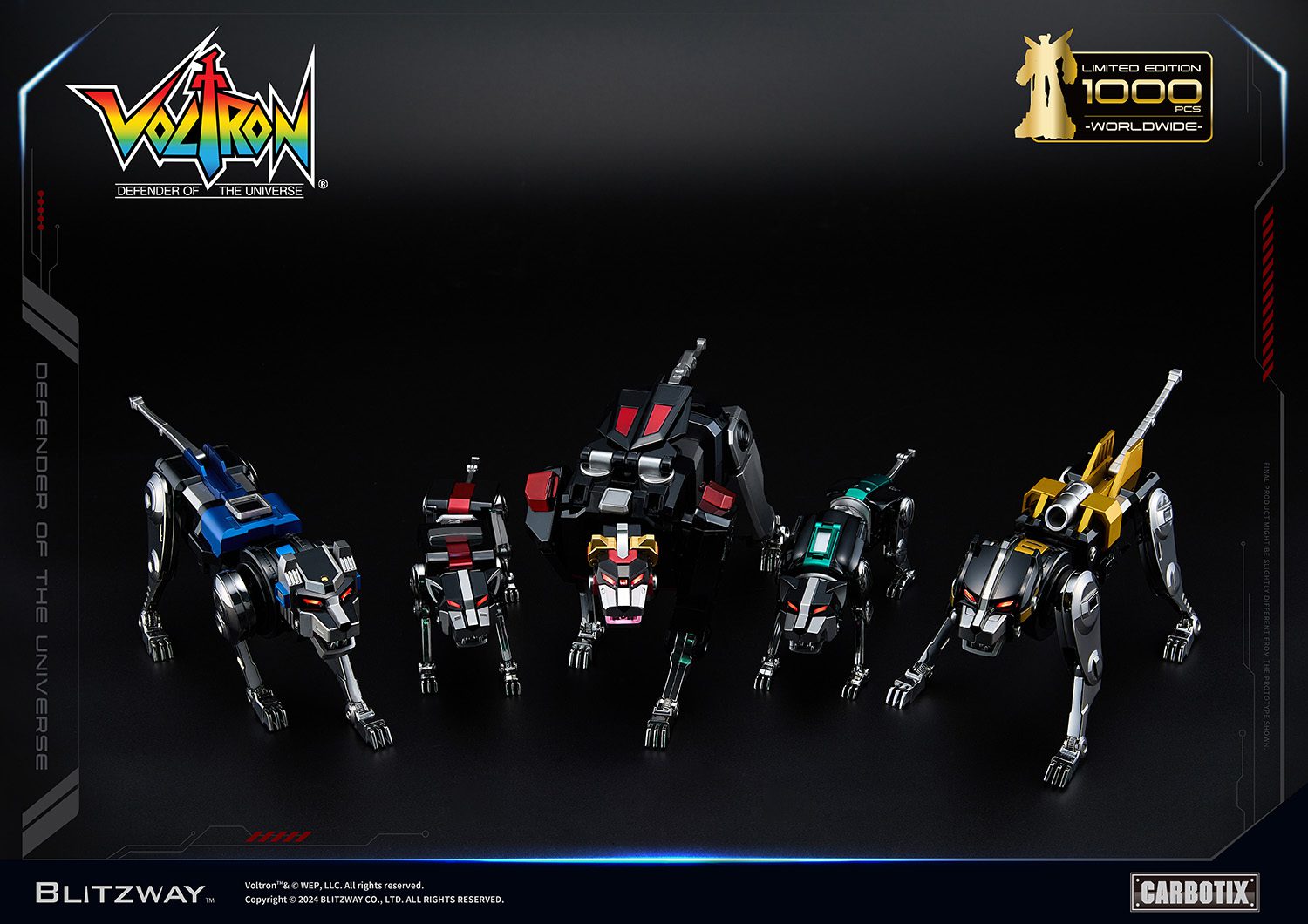 VOLTRON - Blitzway Black/Dark Voltron - Image 18