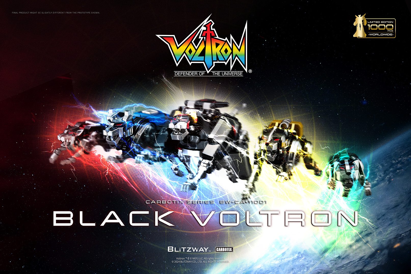 VOLTRON - Blitzway Black/Dark Voltron - Image 4