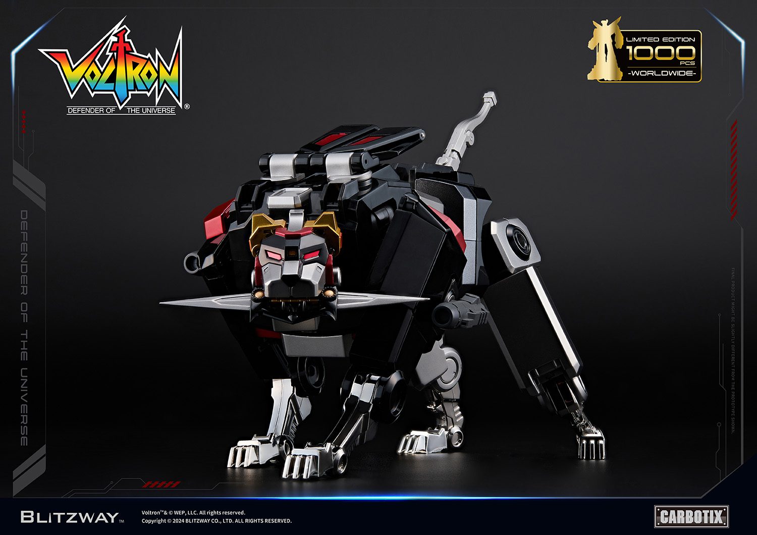 VOLTRON - Blitzway Black/Dark Voltron - Image 21