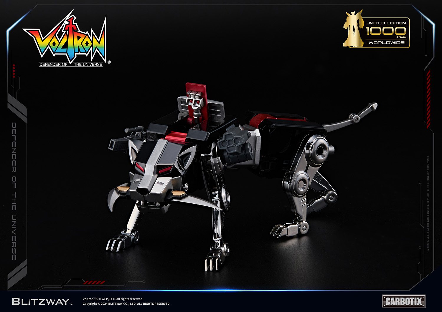 VOLTRON - Blitzway Black/Dark Voltron - Image 25