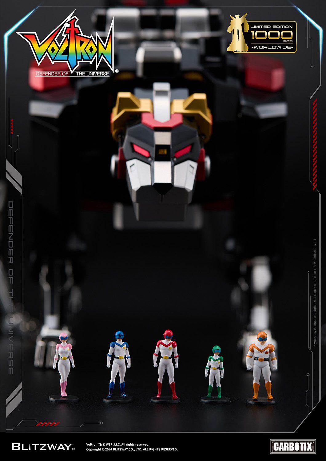 VOLTRON - Blitzway Black/Dark Voltron - Image 27