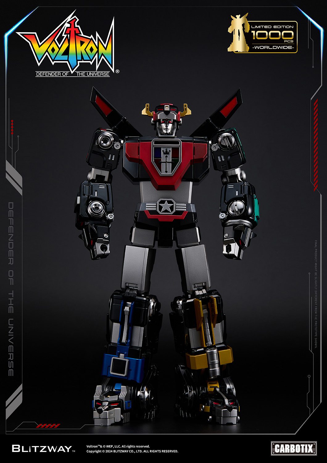 VOLTRON - Blitzway Black/Dark Voltron - Image 29