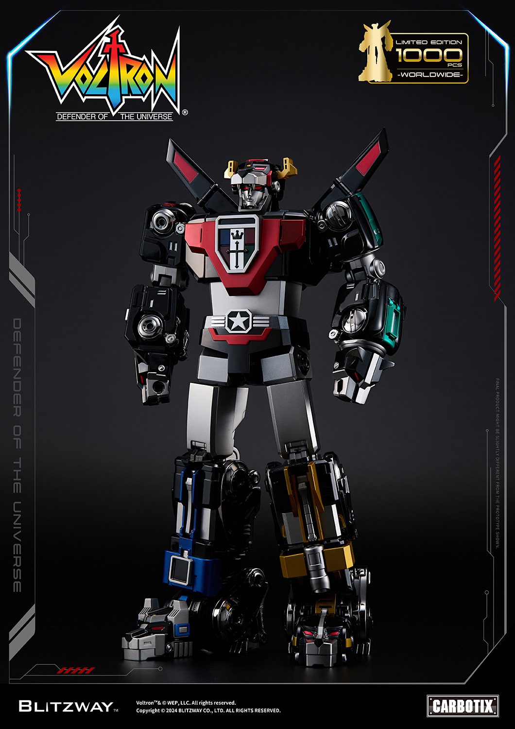 VOLTRON - Blitzway Black/Dark Voltron - Image 30