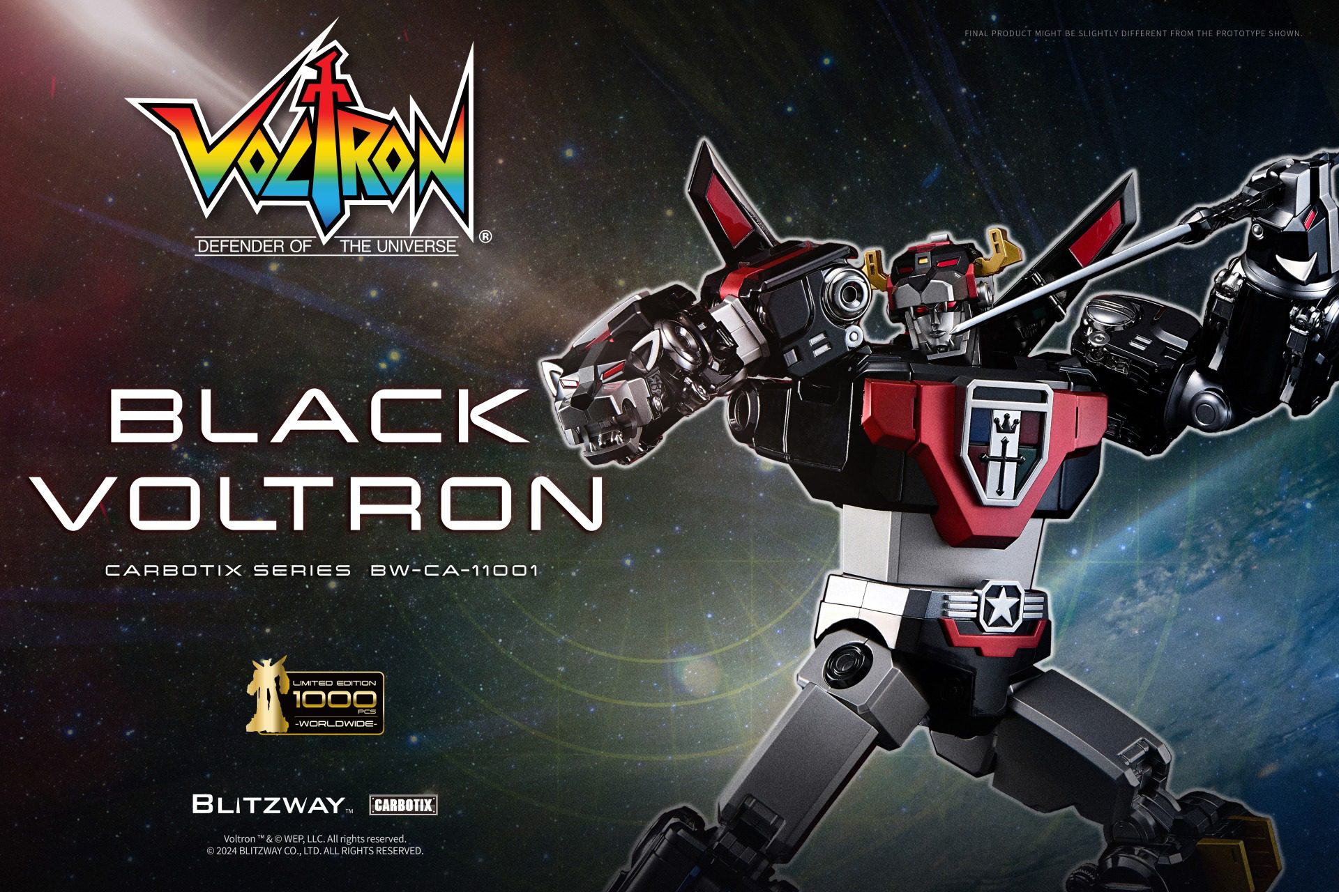 VOLTRON - Blitzway Black/Dark Voltron - Image 5