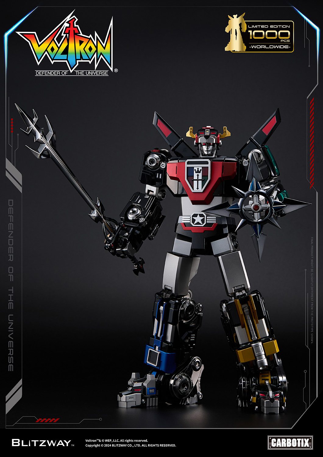 VOLTRON - Blitzway Black/Dark Voltron - Image 31