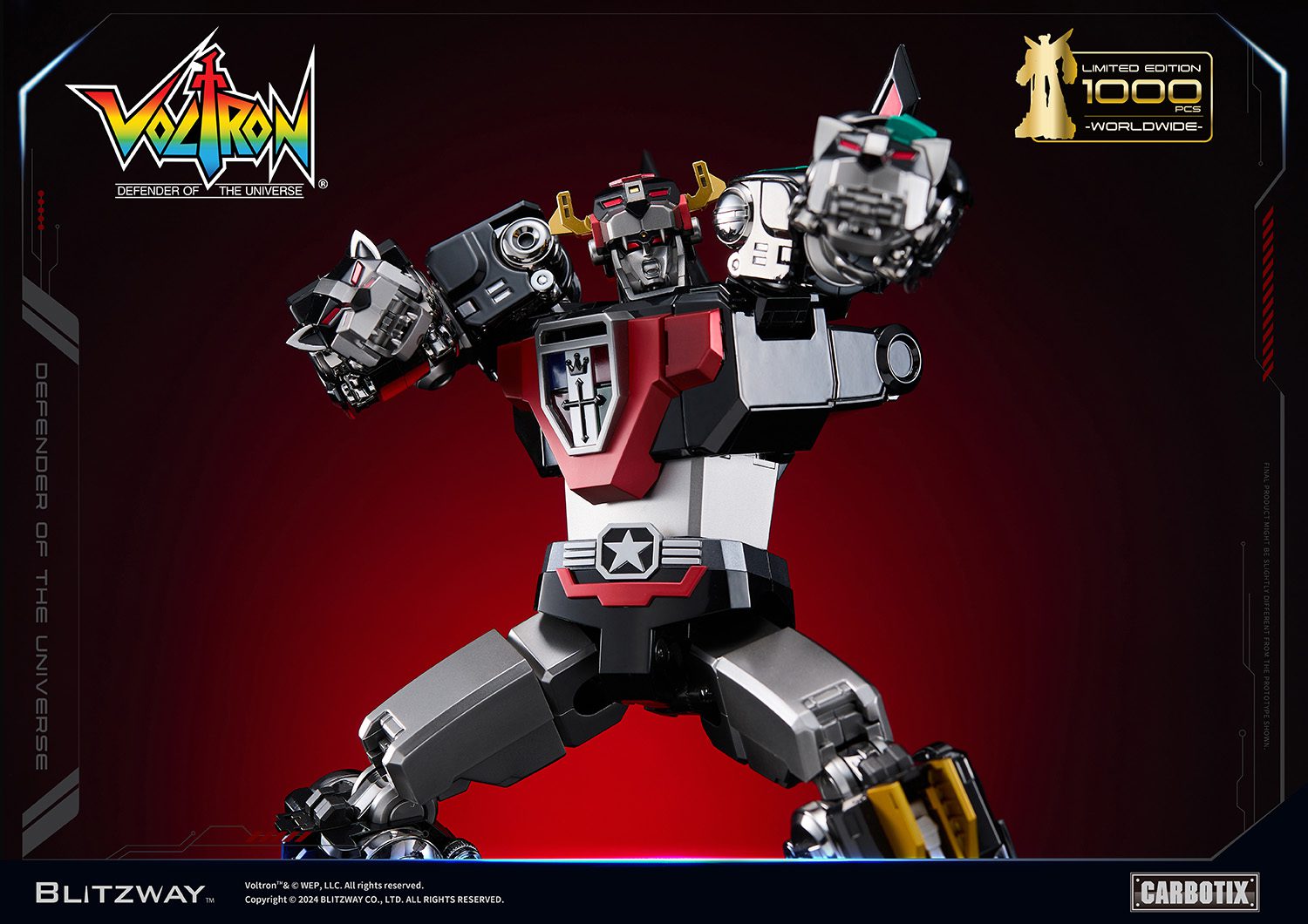 VOLTRON - Blitzway Black/Dark Voltron - Image 33