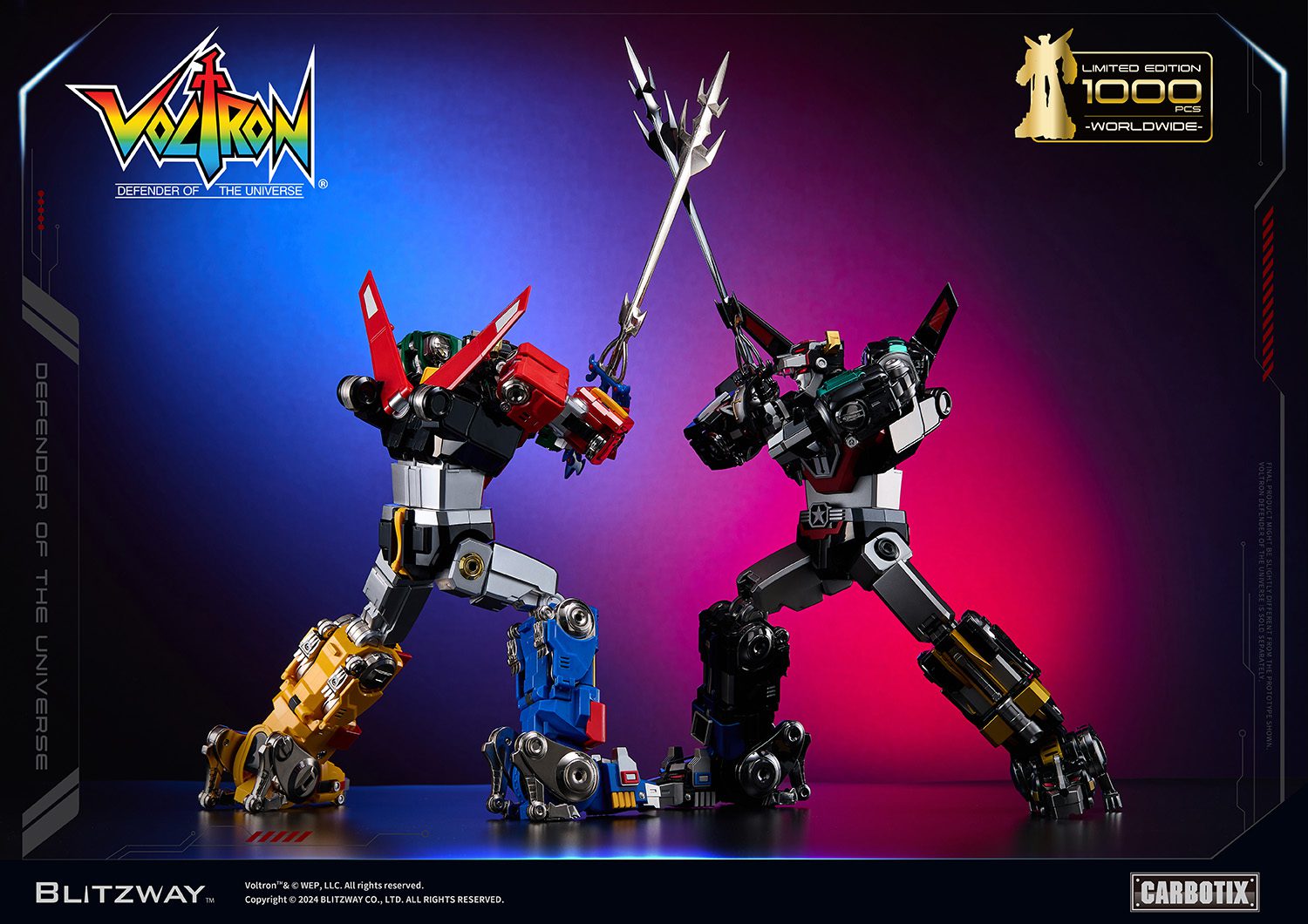 VOLTRON - Blitzway Black/Dark Voltron - Image 36