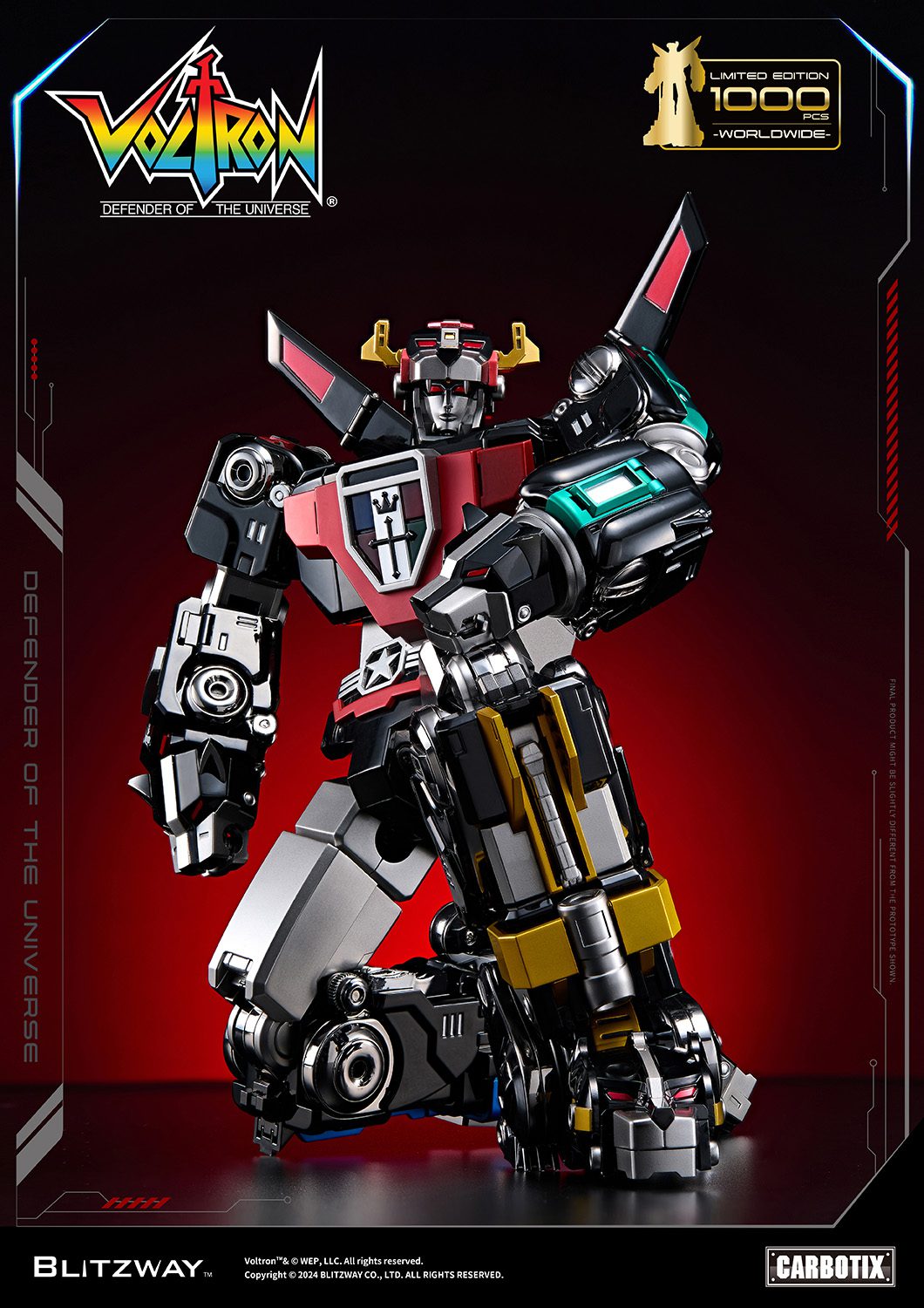 VOLTRON - Blitzway Black/Dark Voltron - Image 37