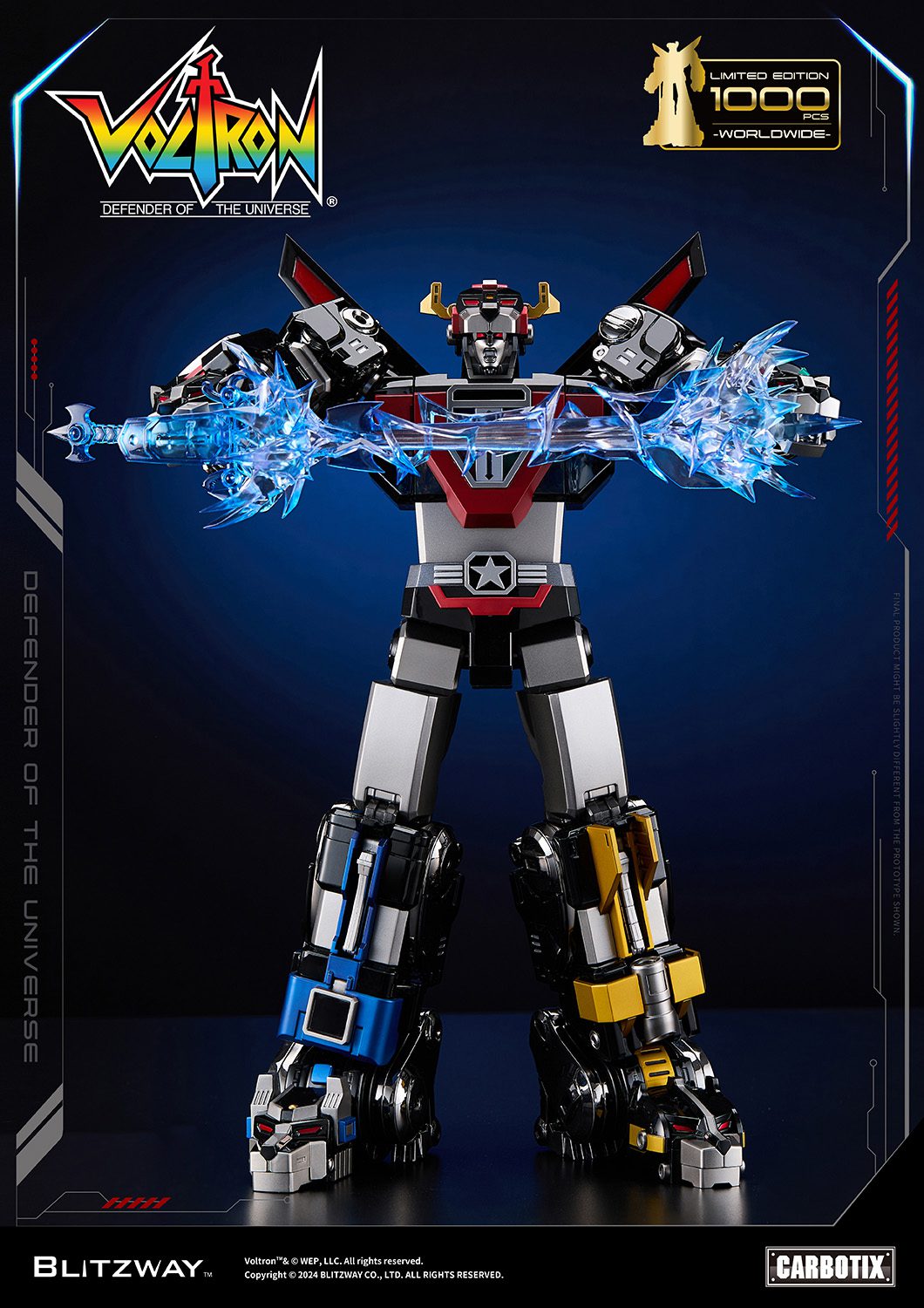 VOLTRON - Blitzway Black/Dark Voltron - Image 39