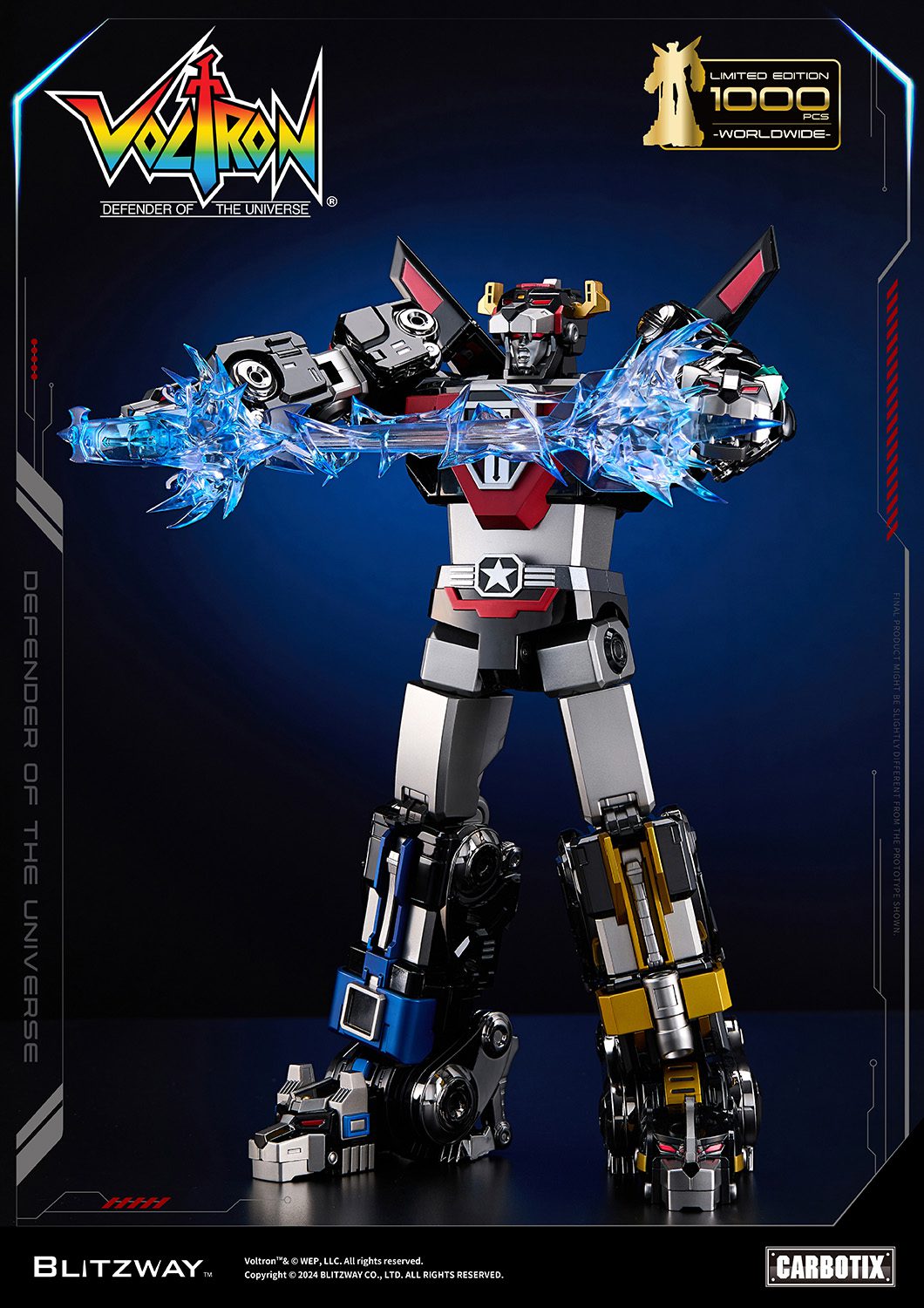 VOLTRON - Blitzway Black/Dark Voltron - Image 40