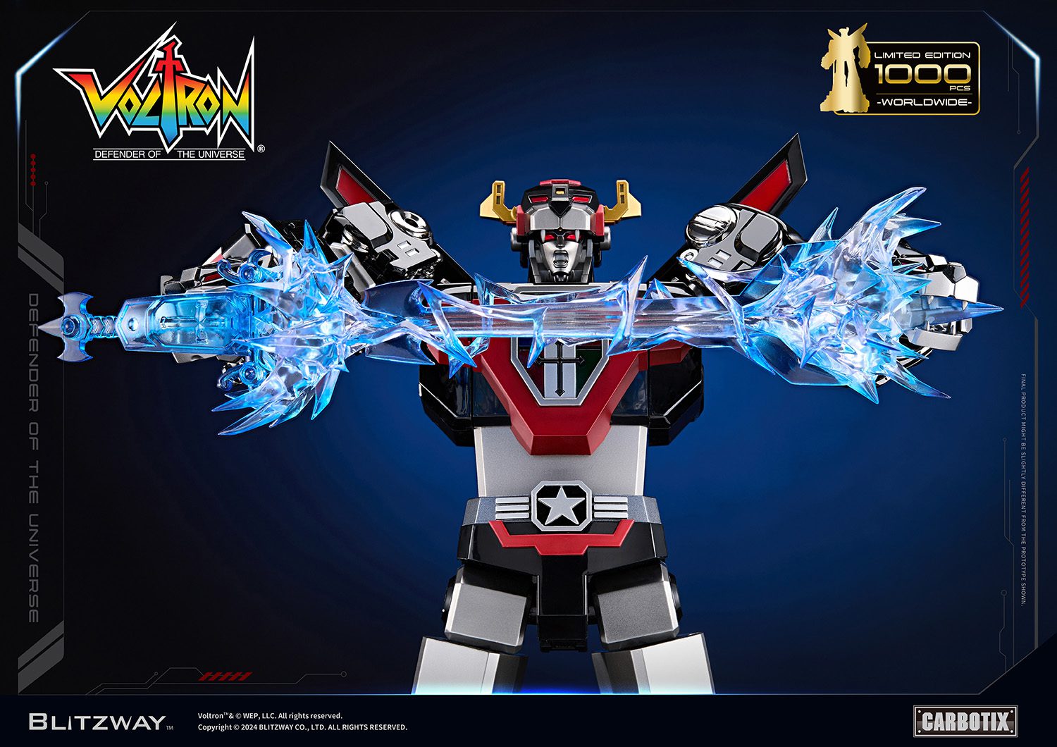 VOLTRON - Blitzway Black/Dark Voltron - Image 41