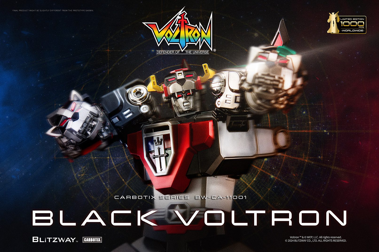 VOLTRON - Blitzway Black/Dark Voltron - Image 6