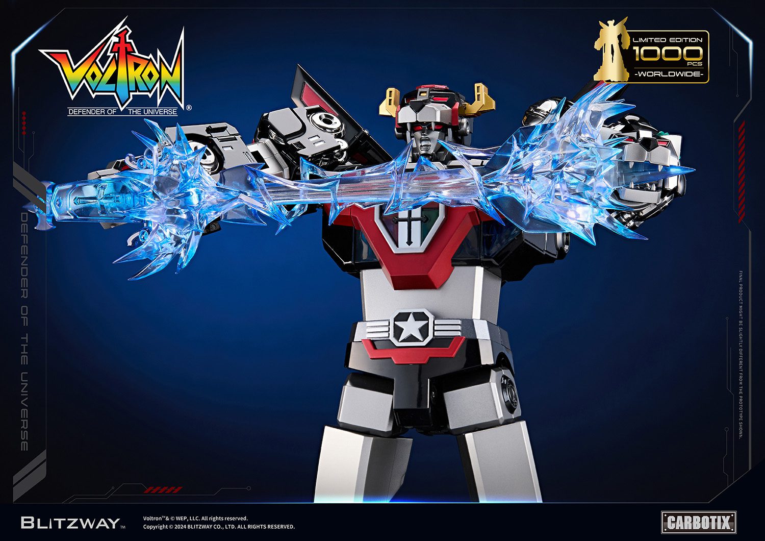 VOLTRON - Blitzway Black/Dark Voltron - Image 42