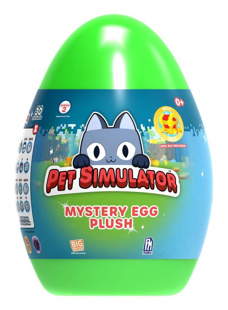 PET SIMULATOR Mystery Egg 6 inch Plush S2 - Image 2