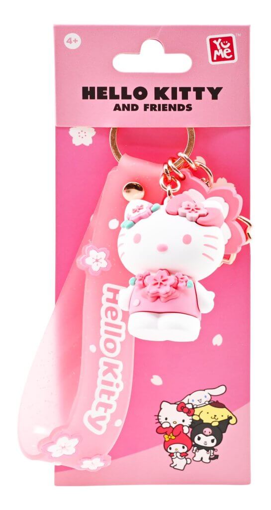 HELLO KITTY - Keychain with hand strap - Sakura - Image 9