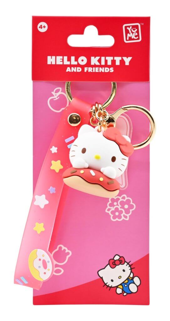 HELLO KITTY - Keychain with hand strap - Donuts - Image 5