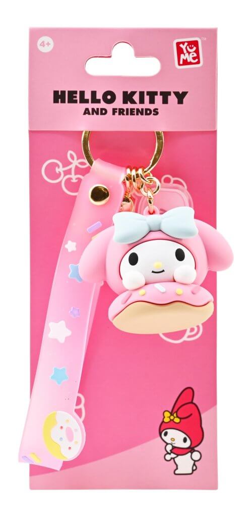 HELLO KITTY - Keychain with hand strap - Donuts - Image 9