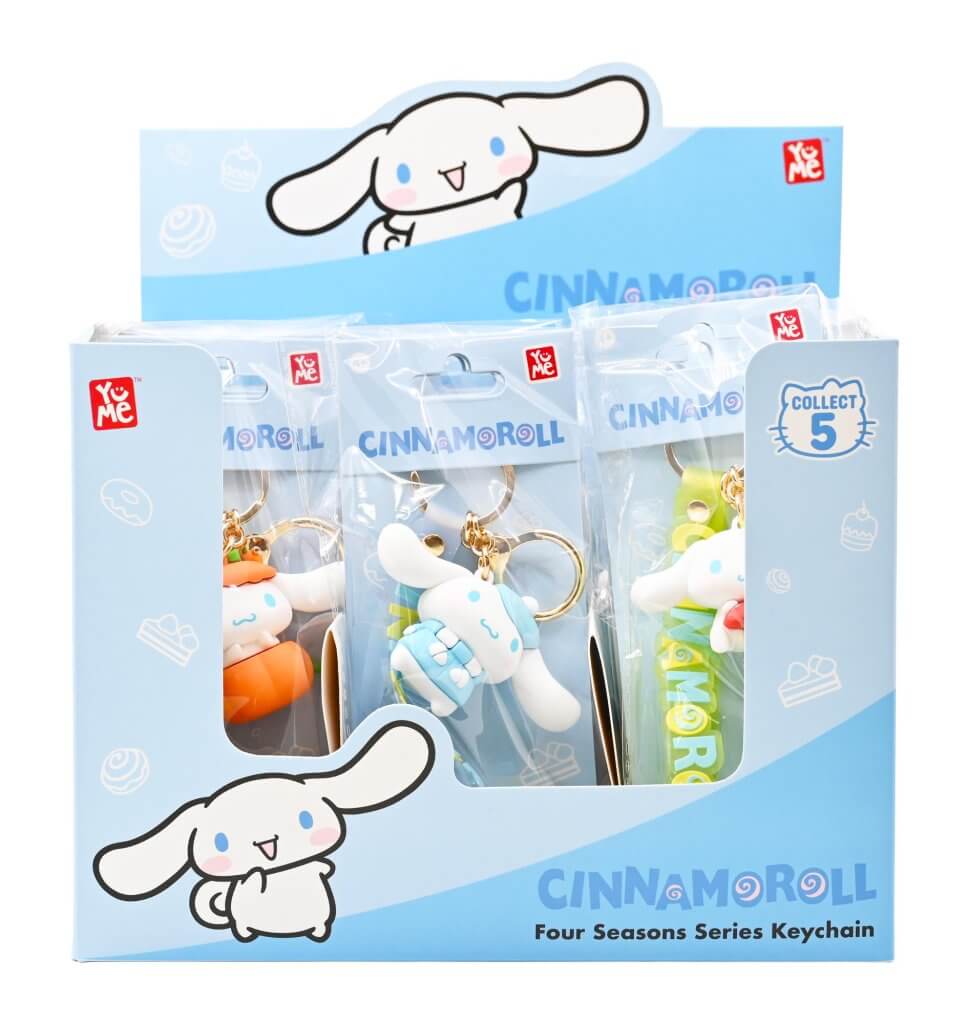 HELLO KITTY - Keychain w/hand strap - Cinnamoroll
