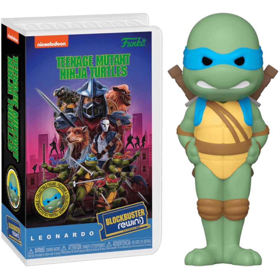 TMNT (1990) - Leonardo US Exclusive Rewind Figure with Chase!