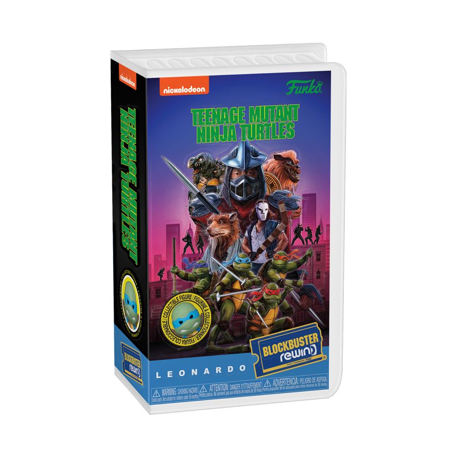 TMNT (1990) - Leonardo US Exclusive Funko Rewind Figure with Chase! - Image 4