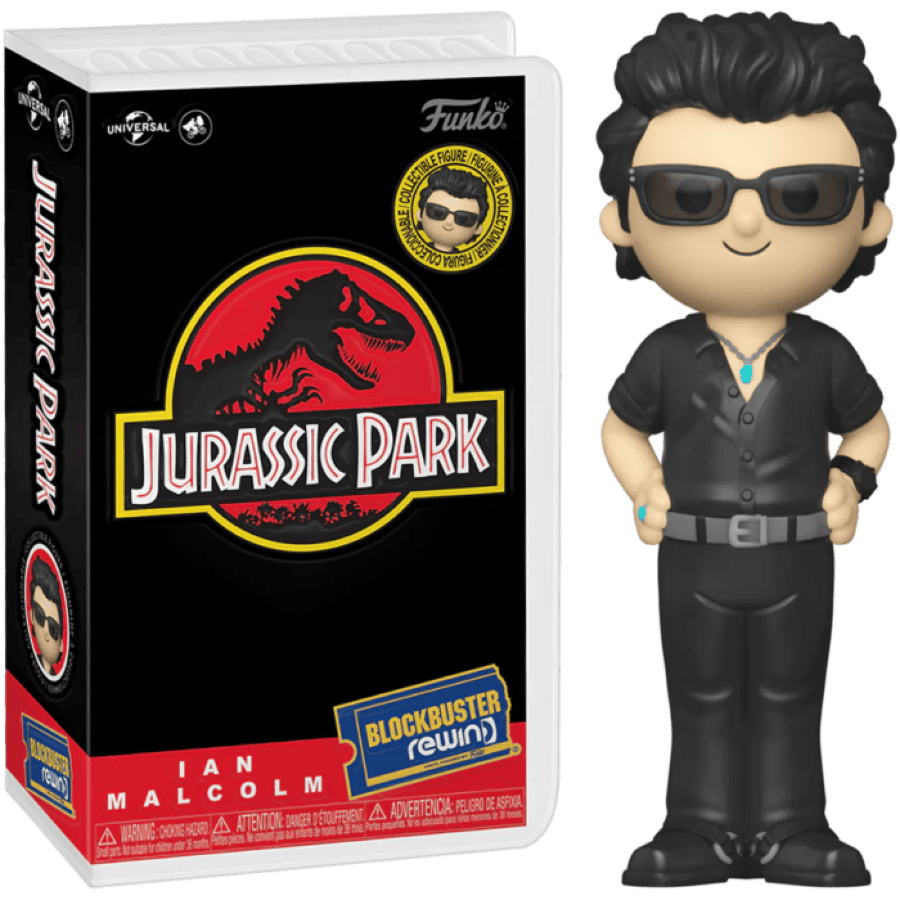 Jurassic Park - Dr. Malcolm US Exclusive Rewind Figure with Chase!
