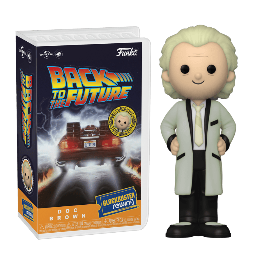 Back to the Future - Doc Brown Rewind Figure