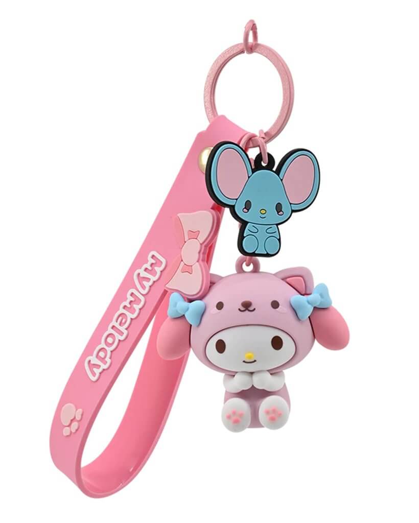 HELLO KITTY - Keychain with hand strap - Animal Friends 50th Ann - Image 4
