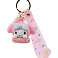 HELLO KITTY - Keychain with hand strap - Donuts - Image 8