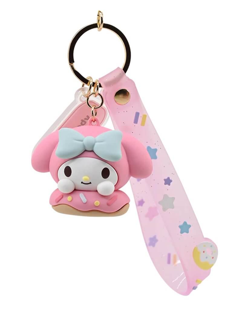 HELLO KITTY - Keychain with hand strap - Donuts - Image 8