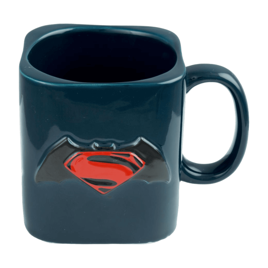 Batman v Superman: Dawn of Justice 3D Logo Mug