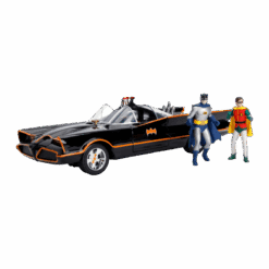 Batman (TV) - Batmobile 1:18 w/Batman and Robin Figures