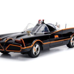 Alternative view of Batman (TV) - Batmobile 1:18 with Batman & Robin Figures