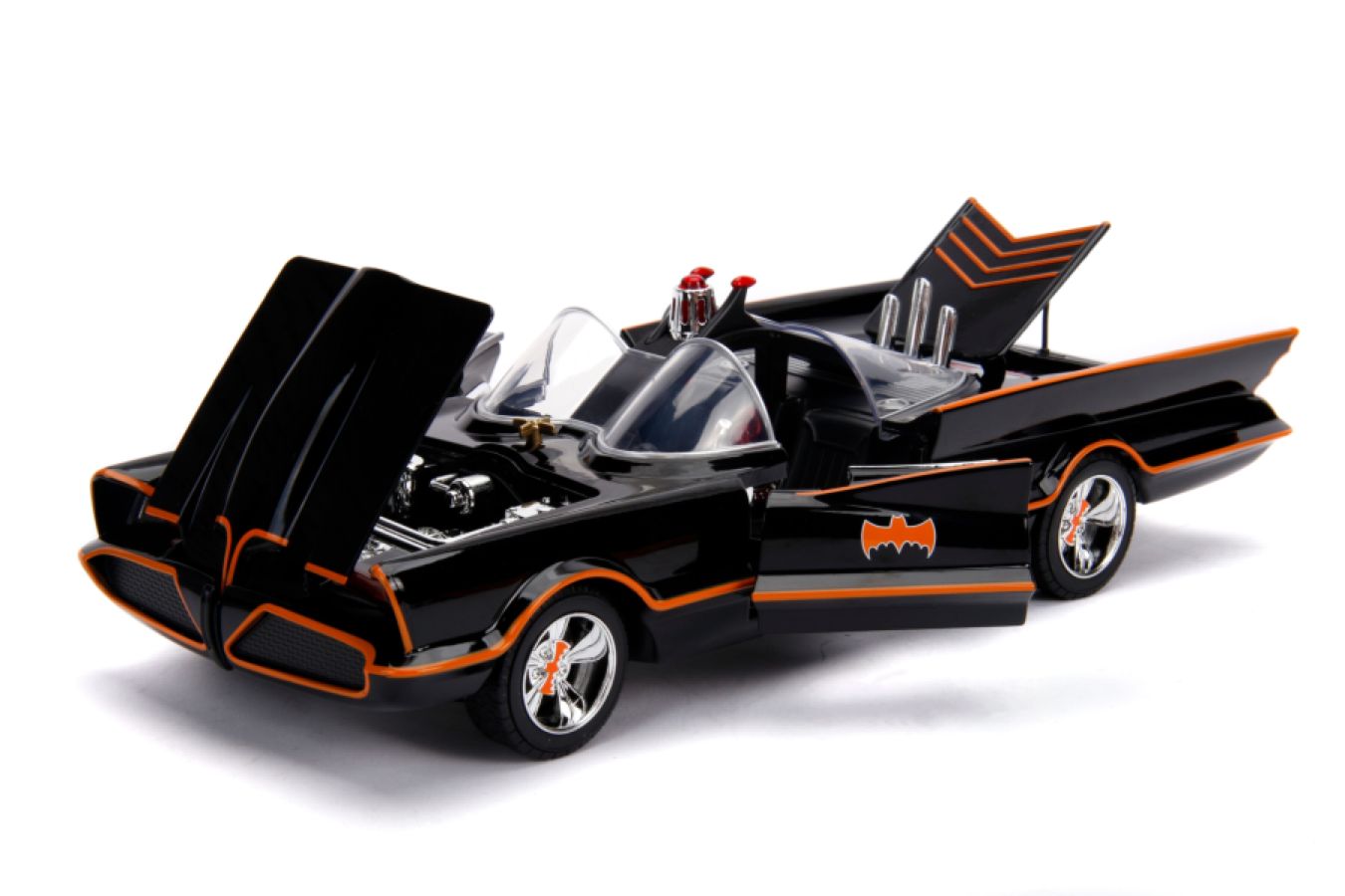Batman (TV) - Batmobile 1:18 with Batman & Robin Figures - Image 4