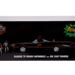 Batman (TV) - Batmobile 1:18 with Batman & Robin Figures - Image 8